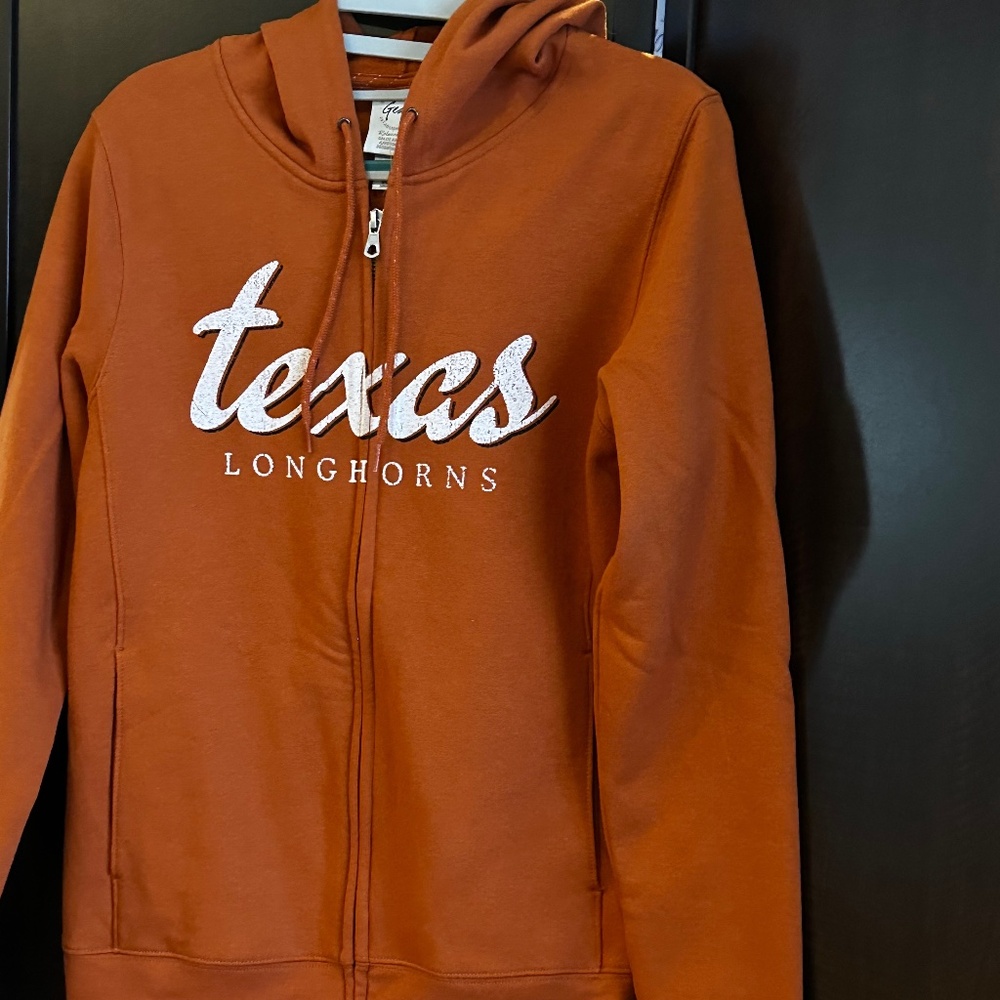 Texas Longhorns Hoodie - Zip Up - Relaxed Fit